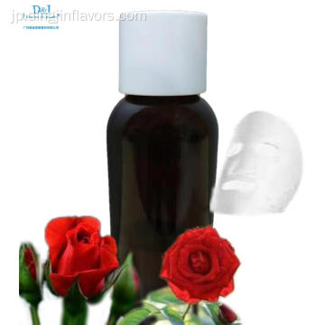 香水の香りと原材料のバラの香り